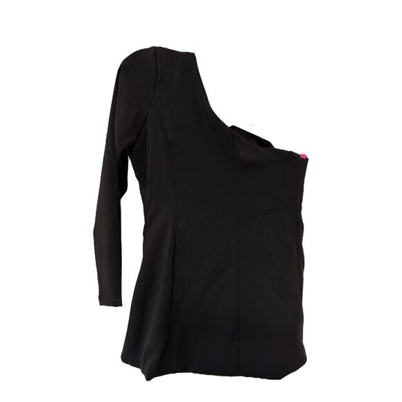 Lourdes Atelier Custom Tuxedo-Style One-Sleeved Top - Picture 4 of 11